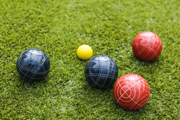 Bocce ball stock